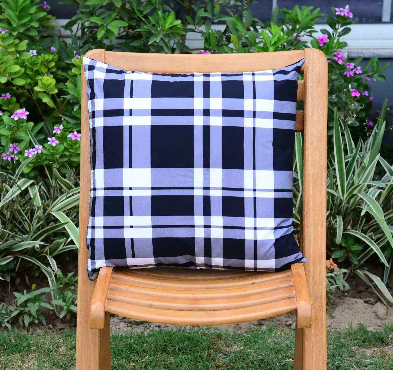 6 PCs Digital Printed Cotton Cushions-Earth Planet