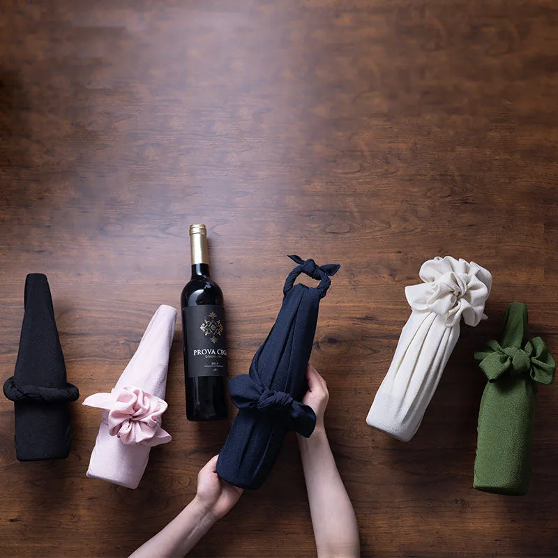 70 Polyester Chirimen | Navy blue