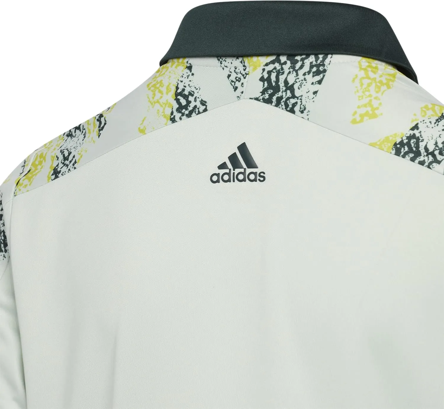 adidas Boys' Printed Colorblock Golf Polo Shirt