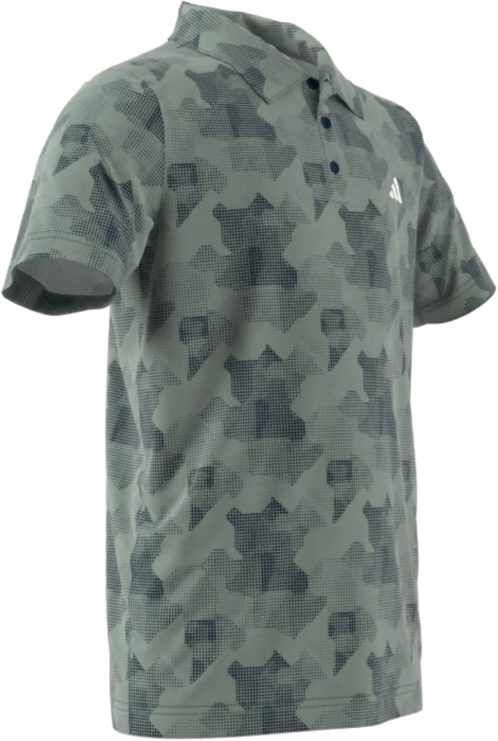 adidas Boys' Printed Scripted Polo Shirt