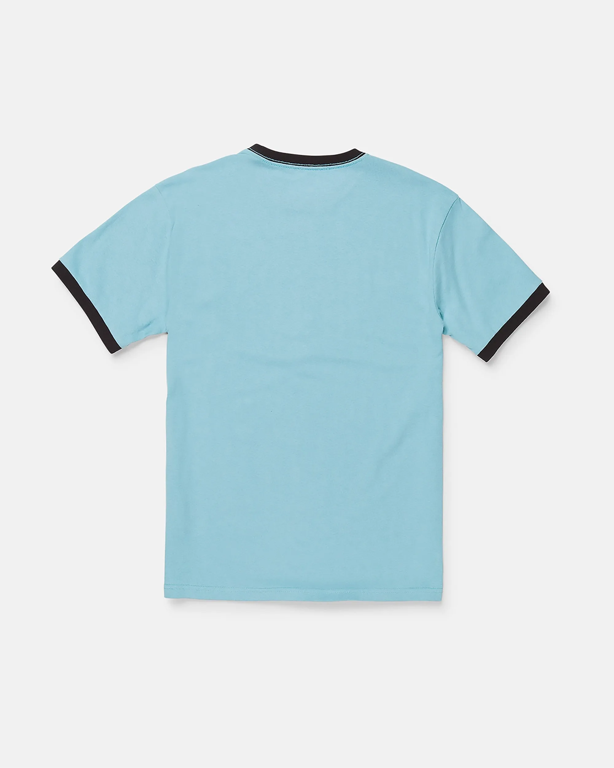 Big Boys Stone Coast Ringer Short Sleeve Tee - Blue