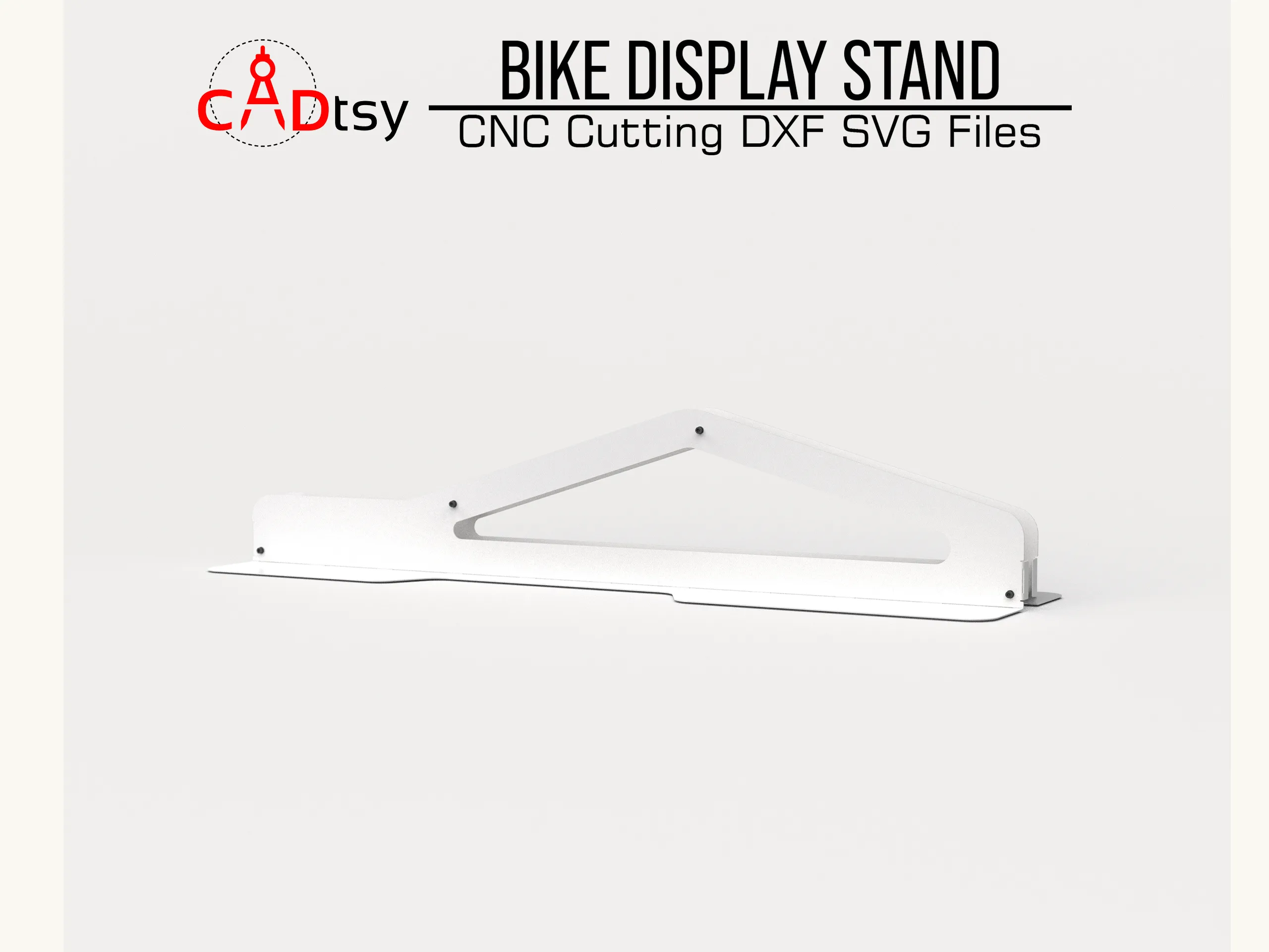 Bike Stand DXF Plasma Cutting CNC Files. Bike Metal Display Stand Floor Rack Plans. Bicycle, Storage. Mountain Bike Display