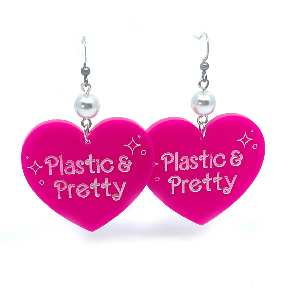 Bimbo Doll Plastic & Pretty Earrings