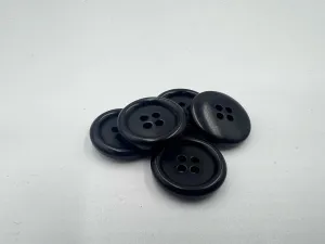 BOUTON POLYESTER 18MM NOIR