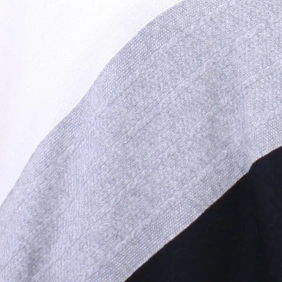 Color Block Hoodie Cover Up