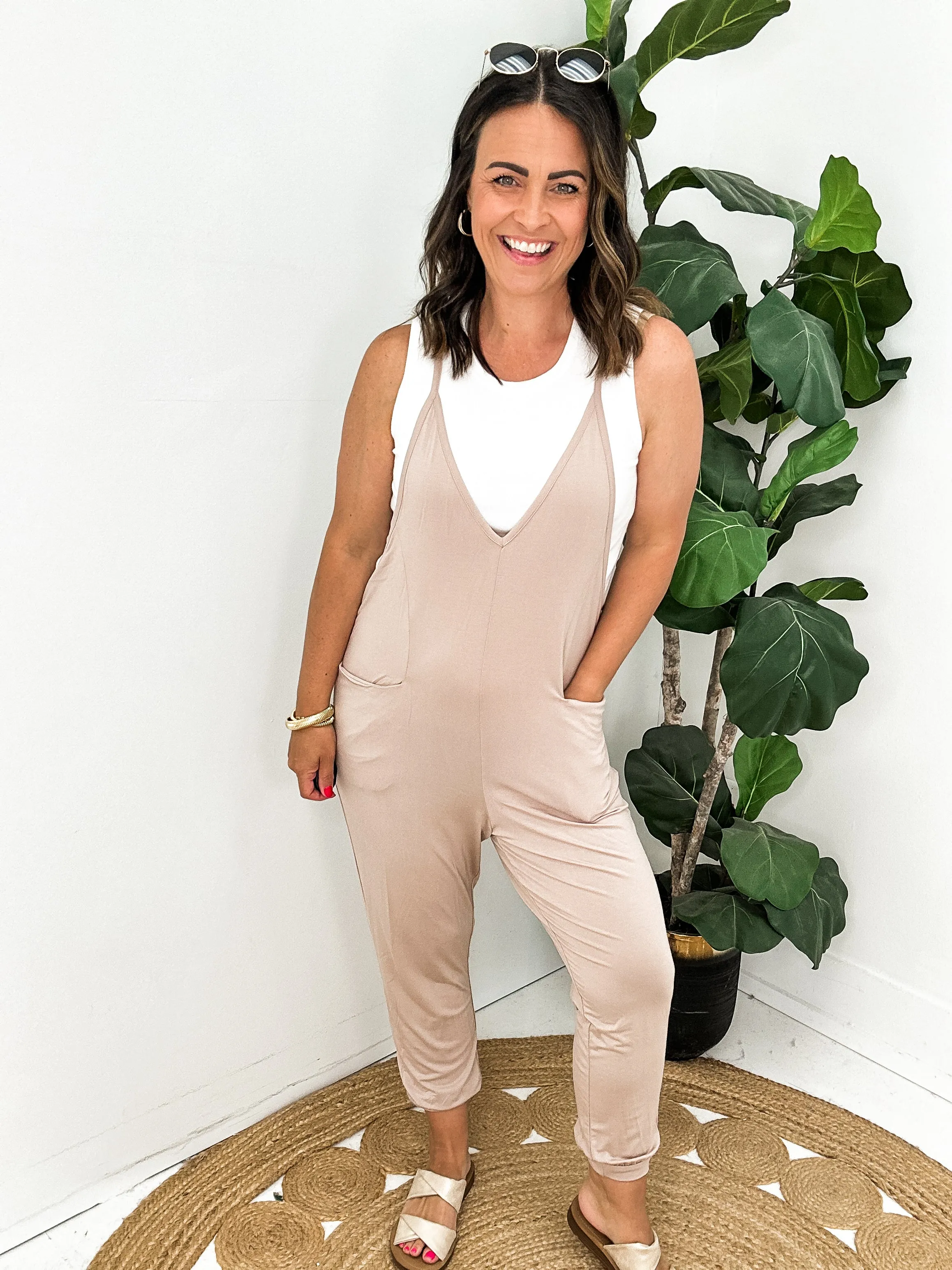 Coming in Comfort Jumpsuit (2 Colors)
