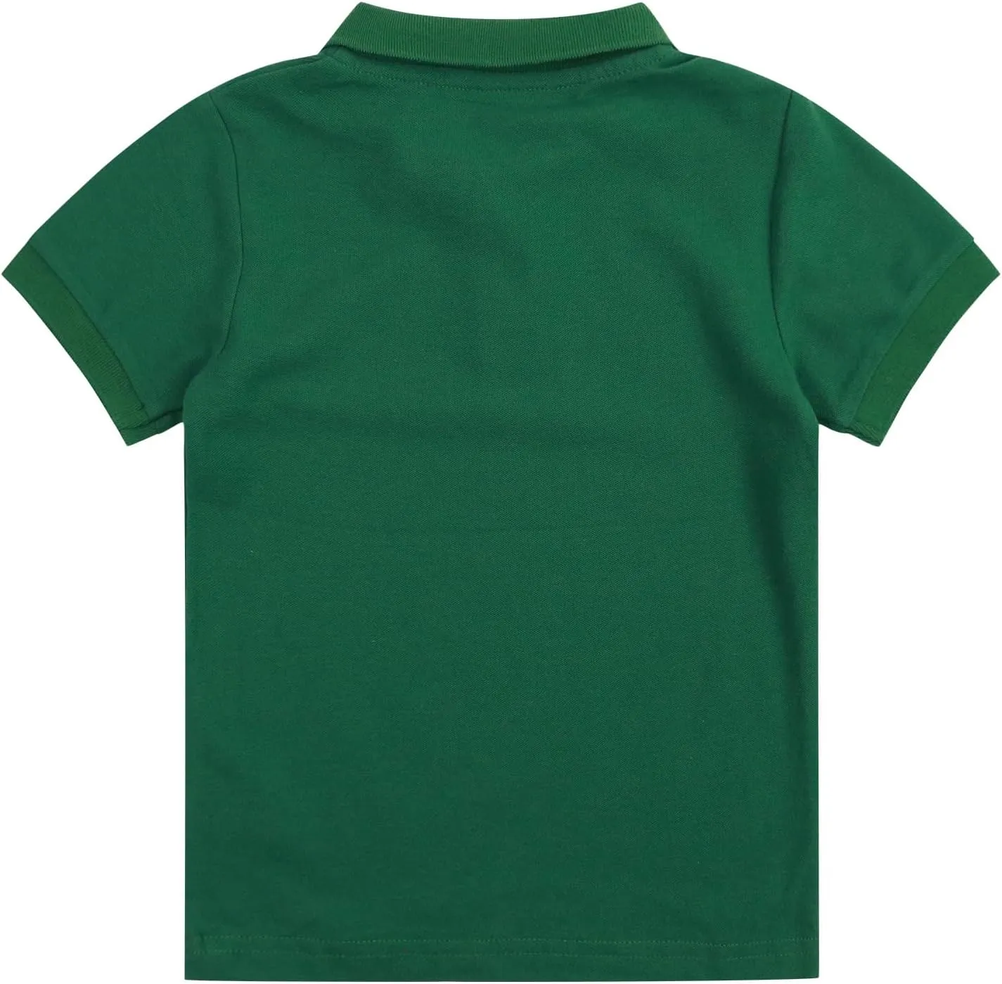 CUNYI Boys' Cotton Pique Polo Shirts Uniform Short Sleeve Tops