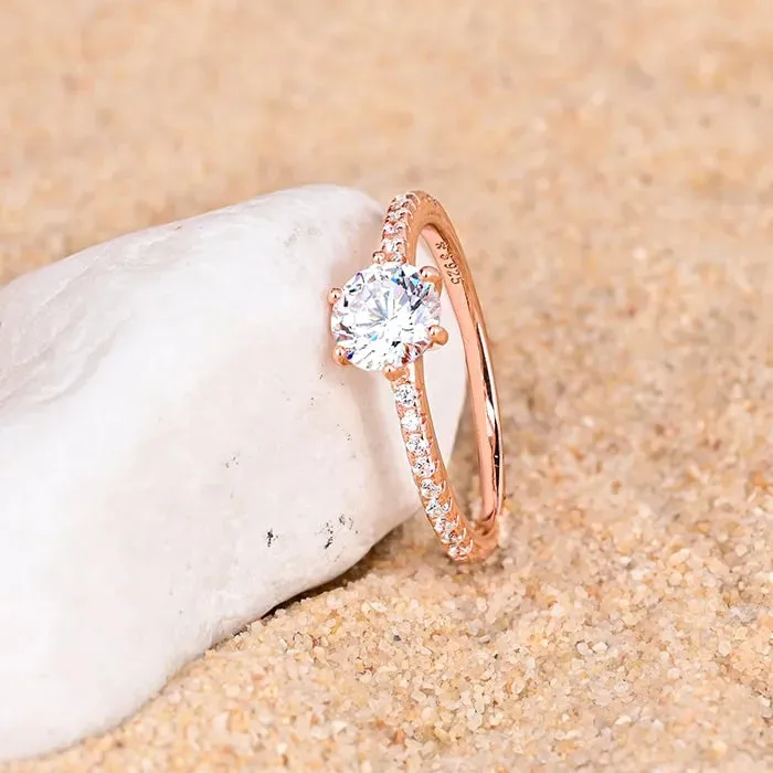 CZ Classic Sparkle Ring
