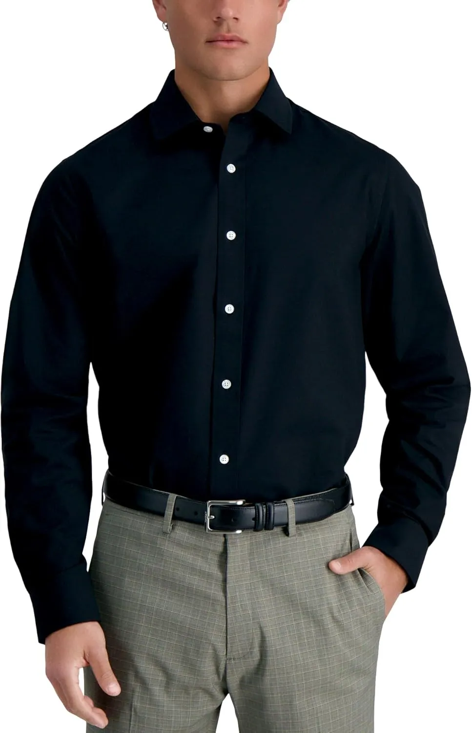 Haggar Men's Premium Comfort Classic Fit Dress Shirt