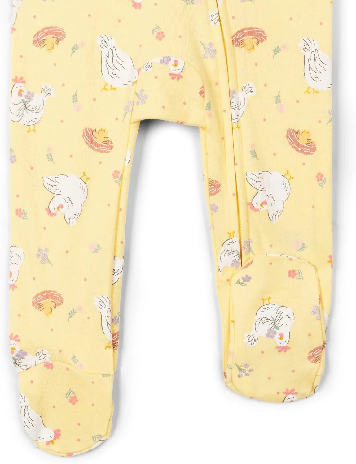 John Deere Farm Animals Tractors Baby Zip Up Sleep N' Play Newborn to Infant Sizes (Newborn - 24 Months)