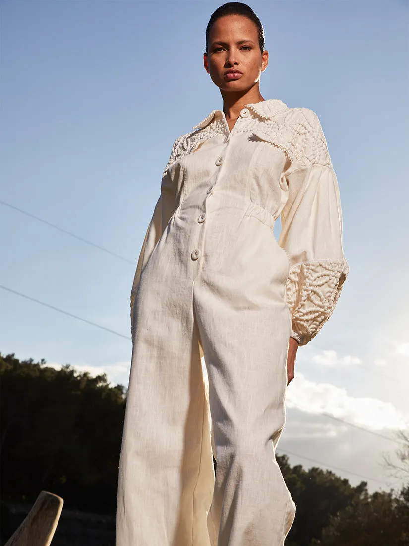 Kynoy Jumpsuit Off White