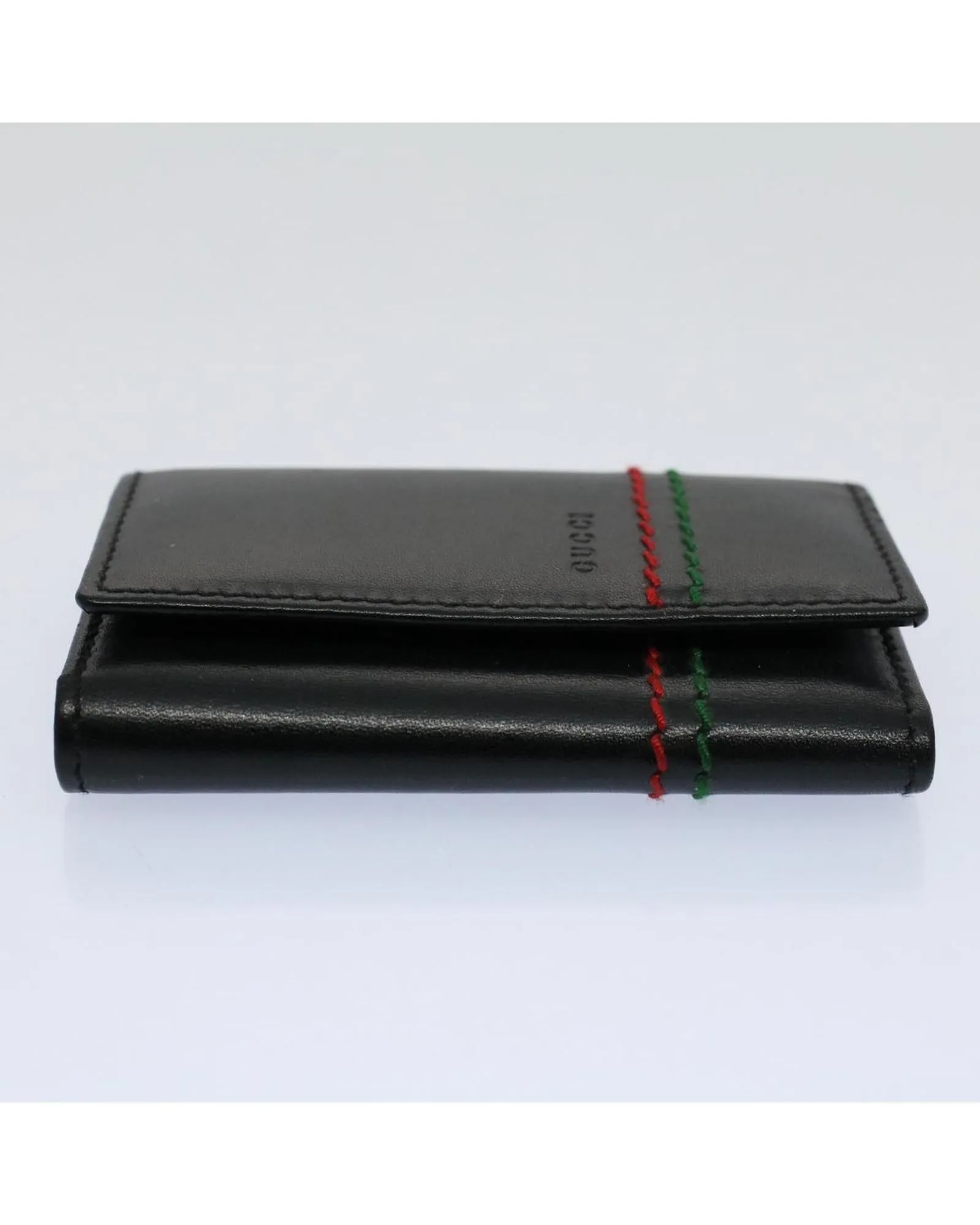 Leather Key Case with Multiple Colors and Pockets