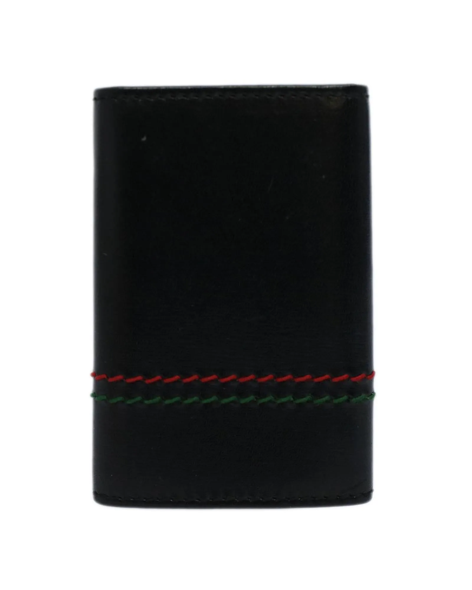 Leather Key Case with Multiple Colors and Pockets