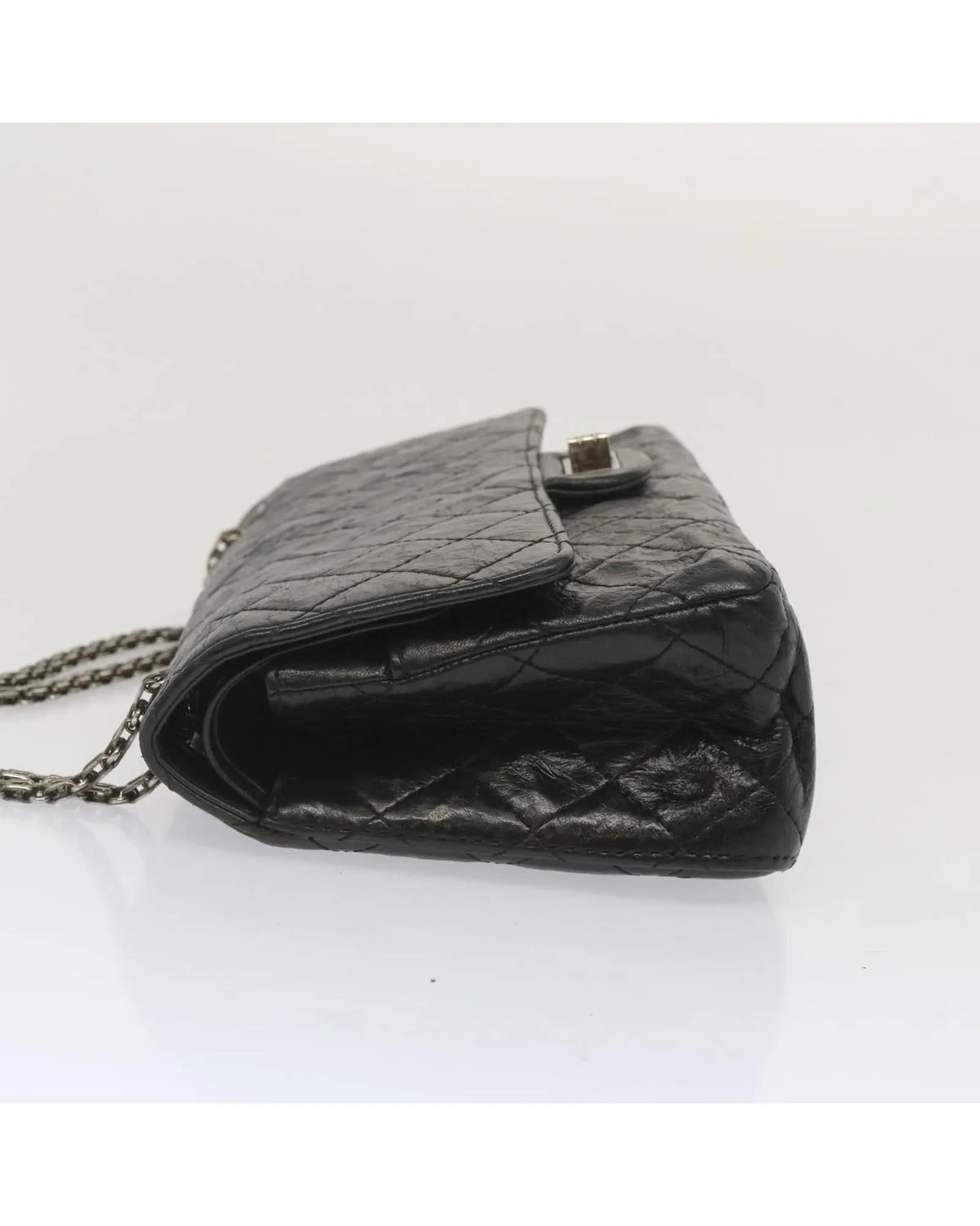 Matelasse Chain Bag in Aged Calfskin Leather