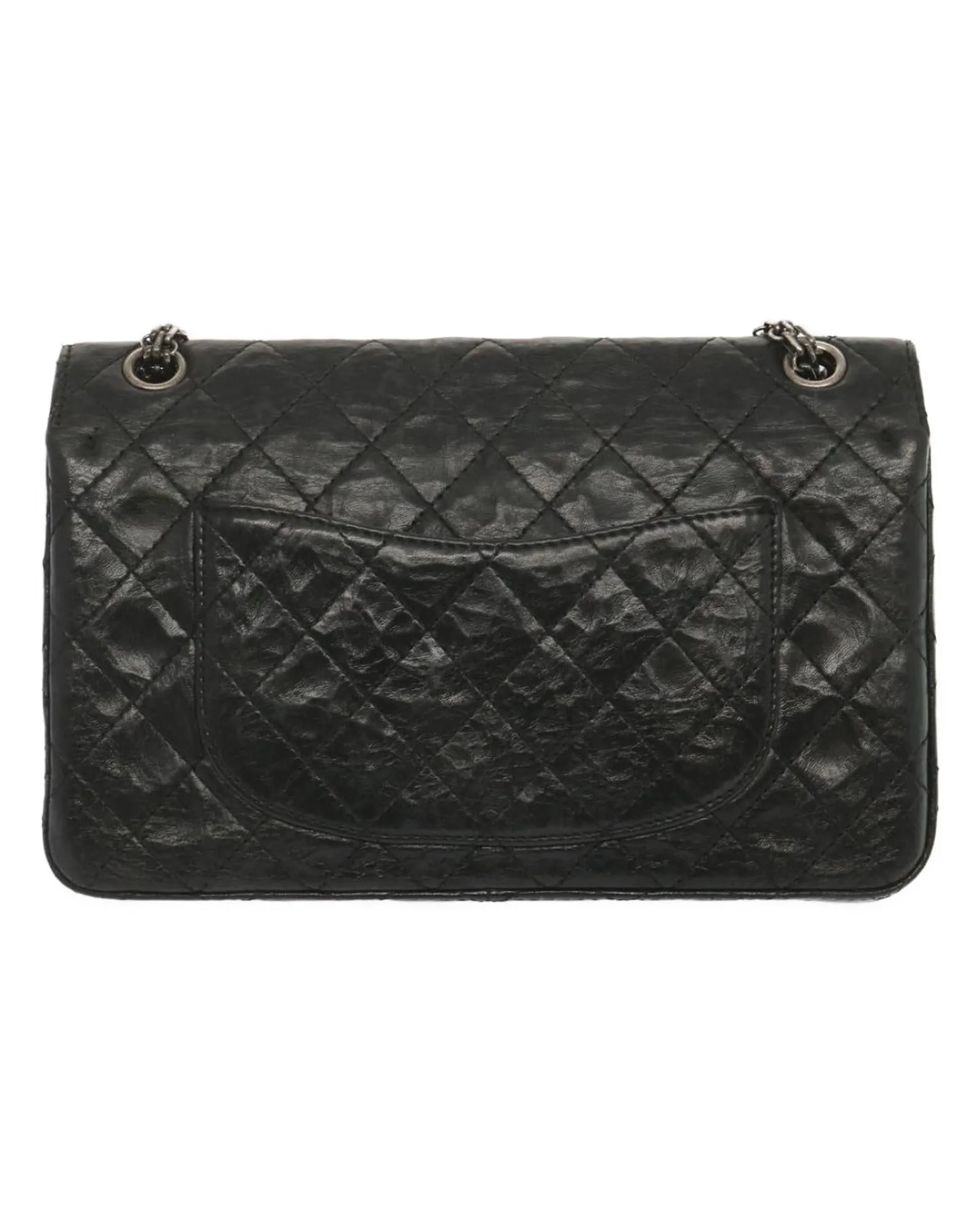 Matelasse Chain Bag in Aged Calfskin Leather