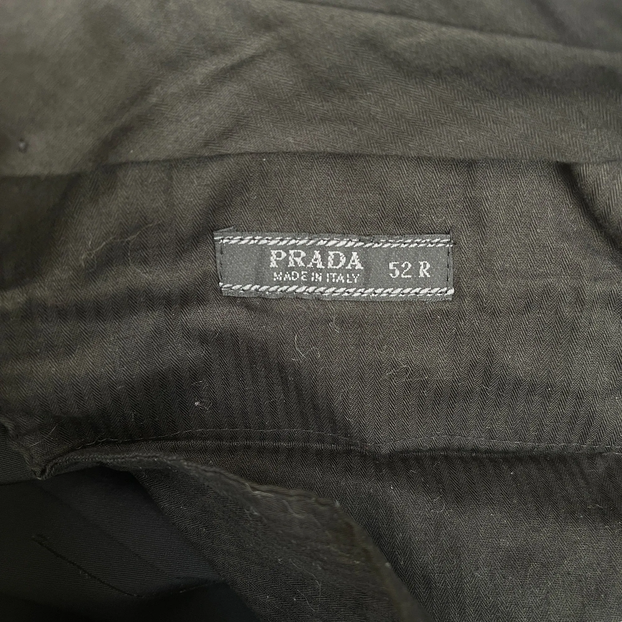 Men's Polyester Suit Black Size 52R