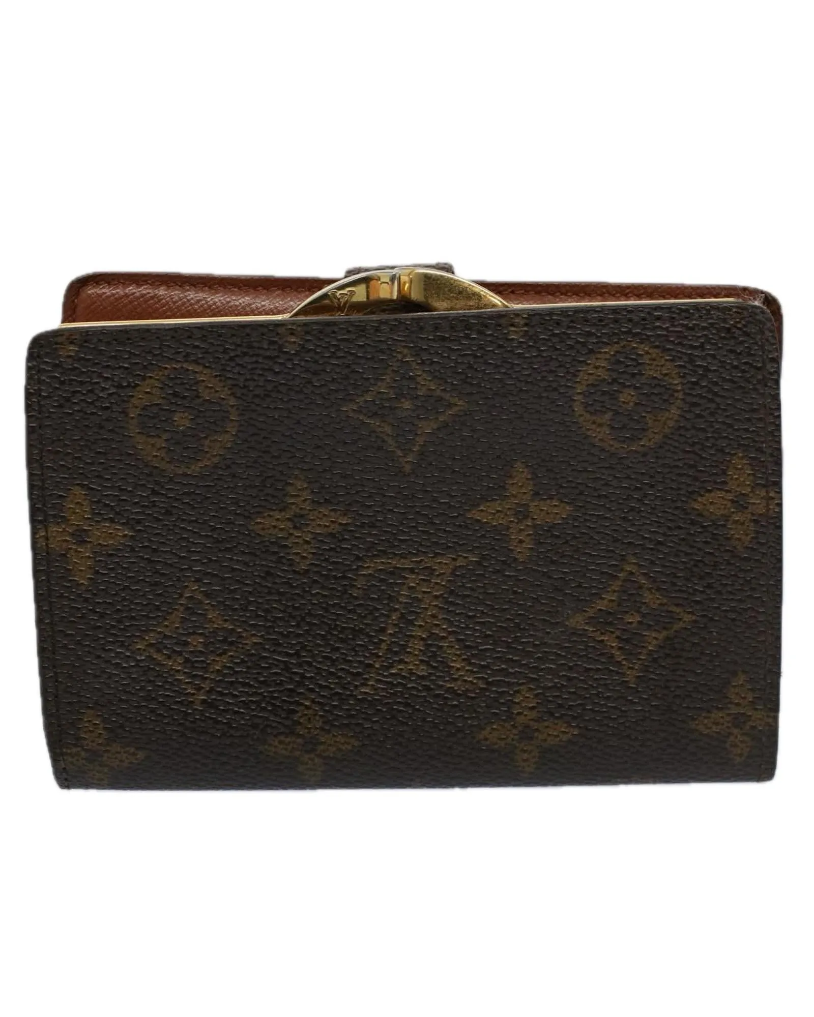 Monogram Canvas Wallet with Multiple Pockets