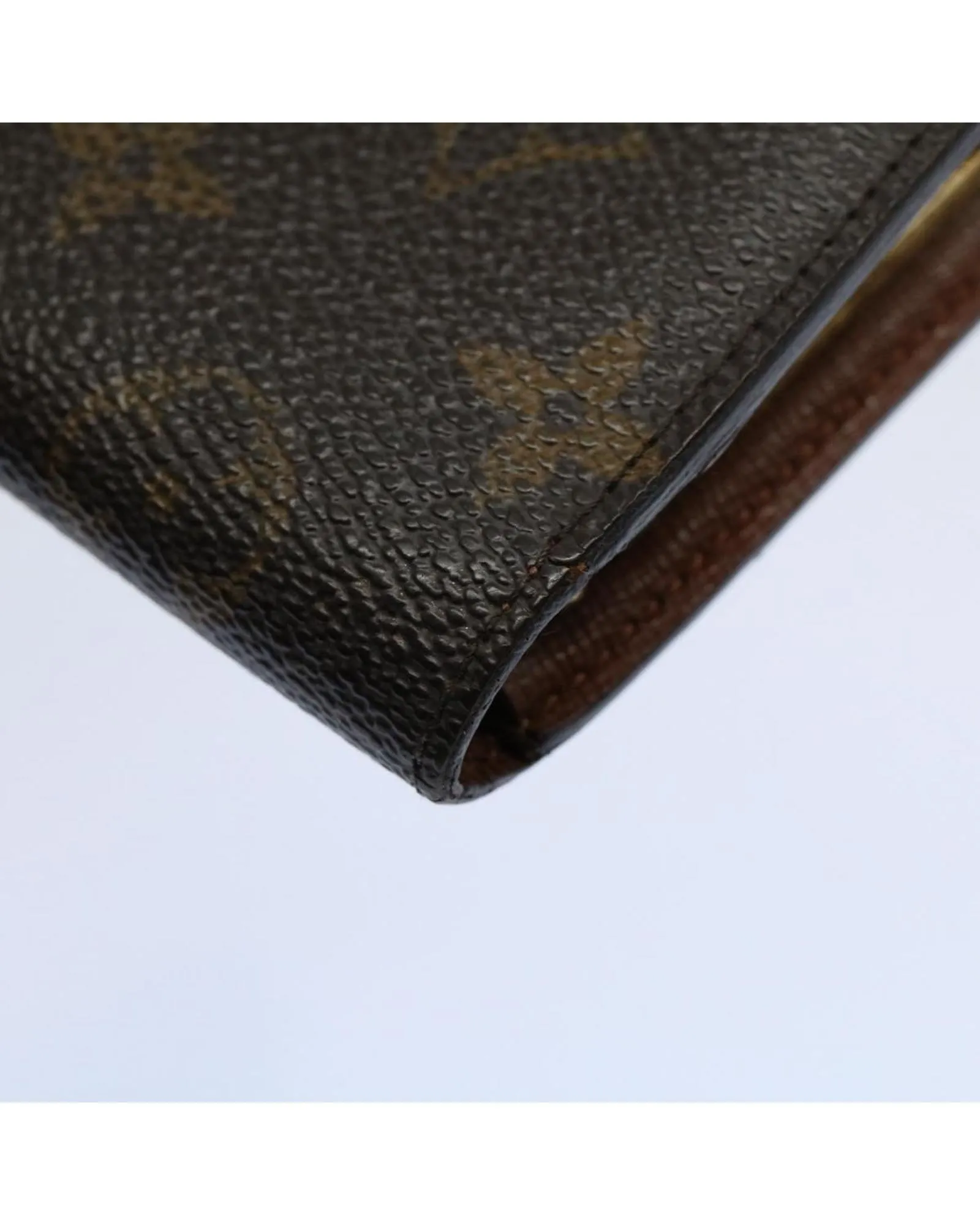 Monogram Canvas Wallet with Multiple Pockets