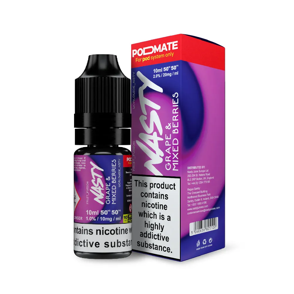 Nasty Juice - PodMate - Nicotine Salts E-Liquid 10ml