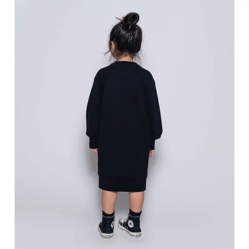 NUNUNU Fuzzy Rainbow Smile A Dress