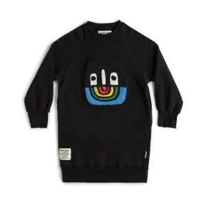 NUNUNU Fuzzy Rainbow Smile A Dress