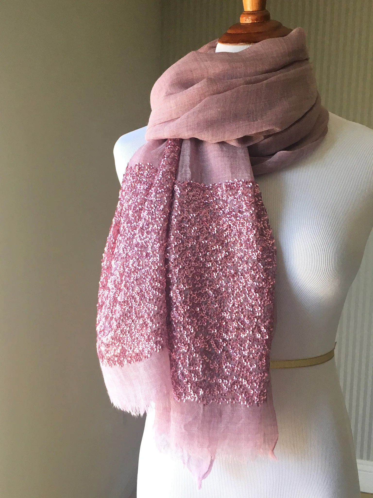 Pink Elegance Scarf