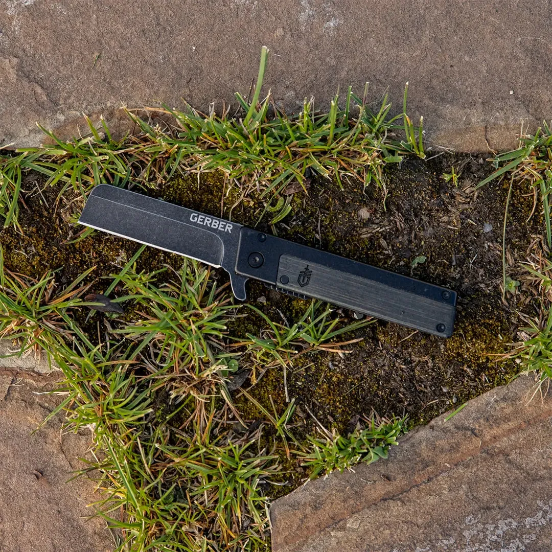Quadrant FE SF Folding Clip Knife - Black Bamboo by Gerber