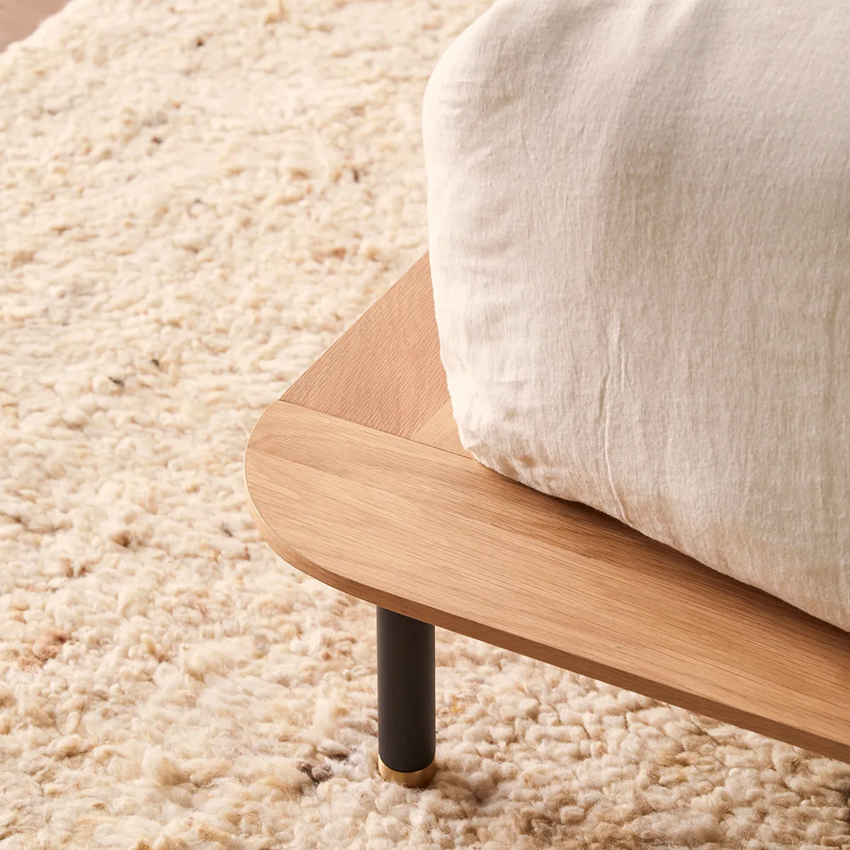 Rio King Bed (Oak)