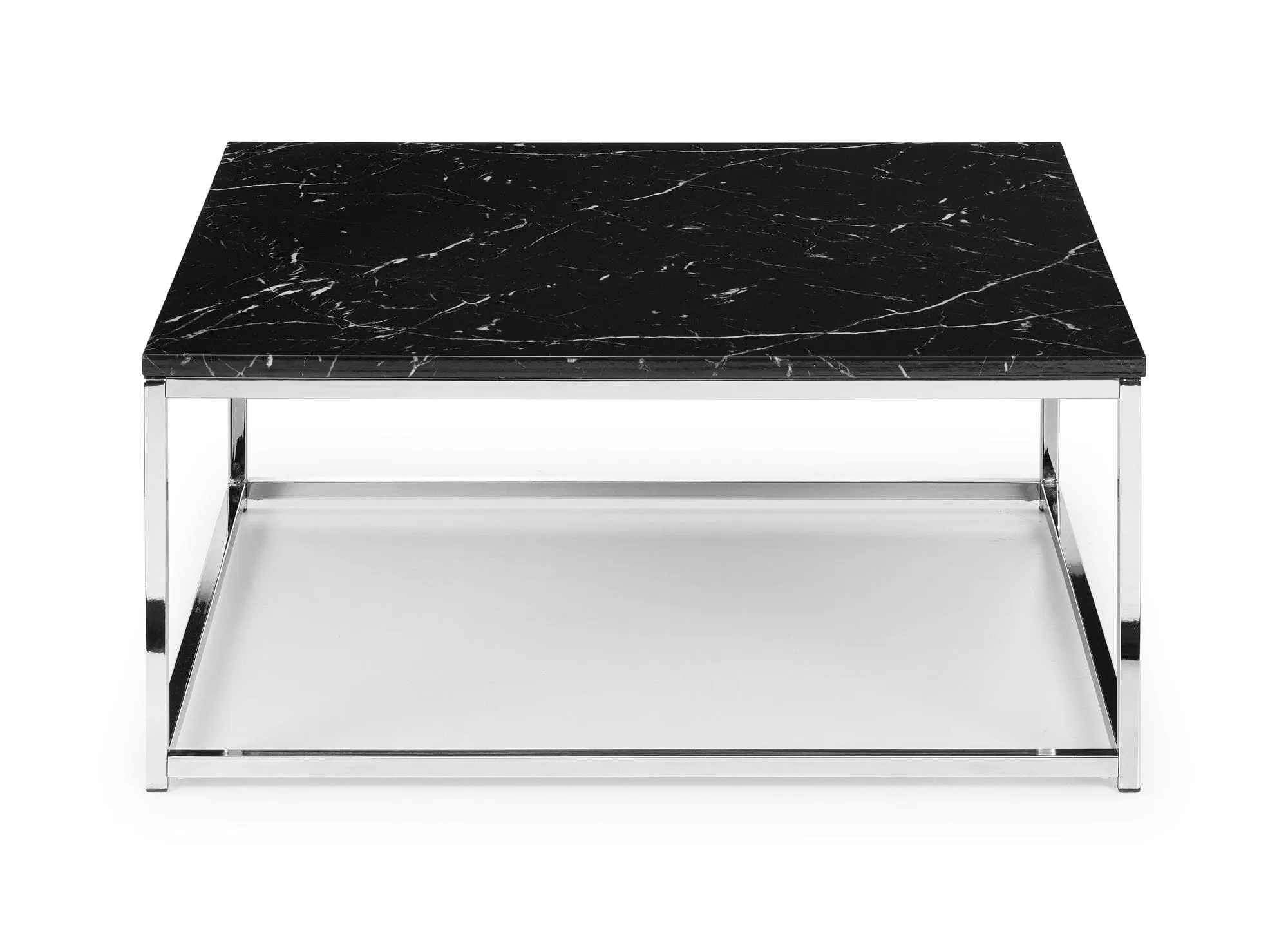 Scala Black Marble Top Coffee Table