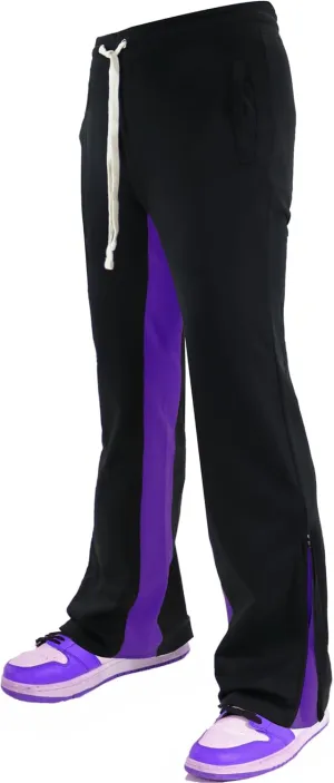 SCREENSHOT Track Pants 3202 Mens Streetwear Premium Stacked Flare Fit Urban Track Pants Workout Athletic Bottoms