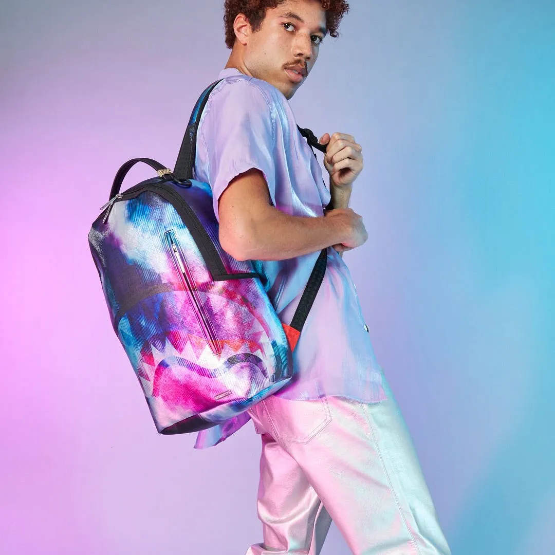 Sprayground Sharkclub Electronica Backpack - Purple / Blue / Black