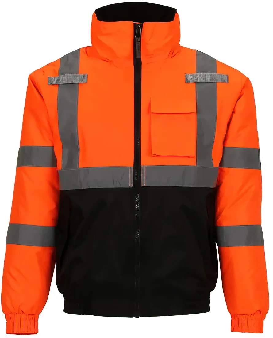 Tingley J26119 Bomber II Insulated Jacket, Medium, Safety Orange