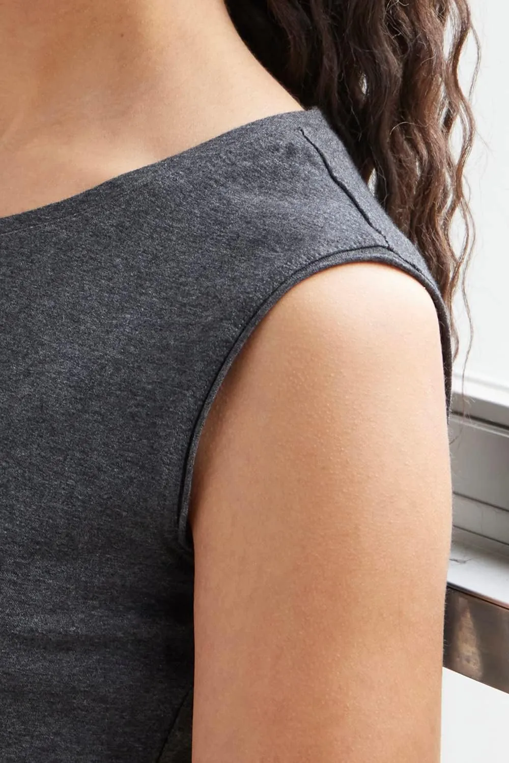 Women's 100% Organic Pima Cotton Sleeveless Tee