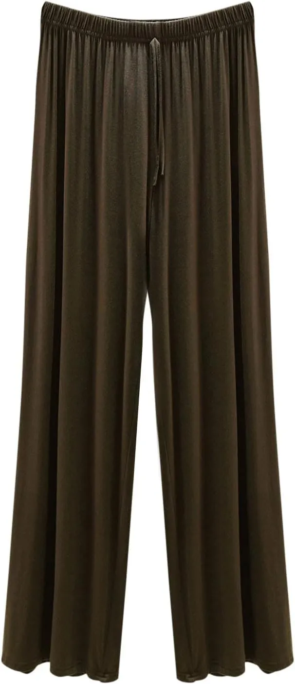 Womens Pajama Pants Soft Lounge Bottoms Comfortable Long Sweatpants Lightweight Sleep Pant Drawstring