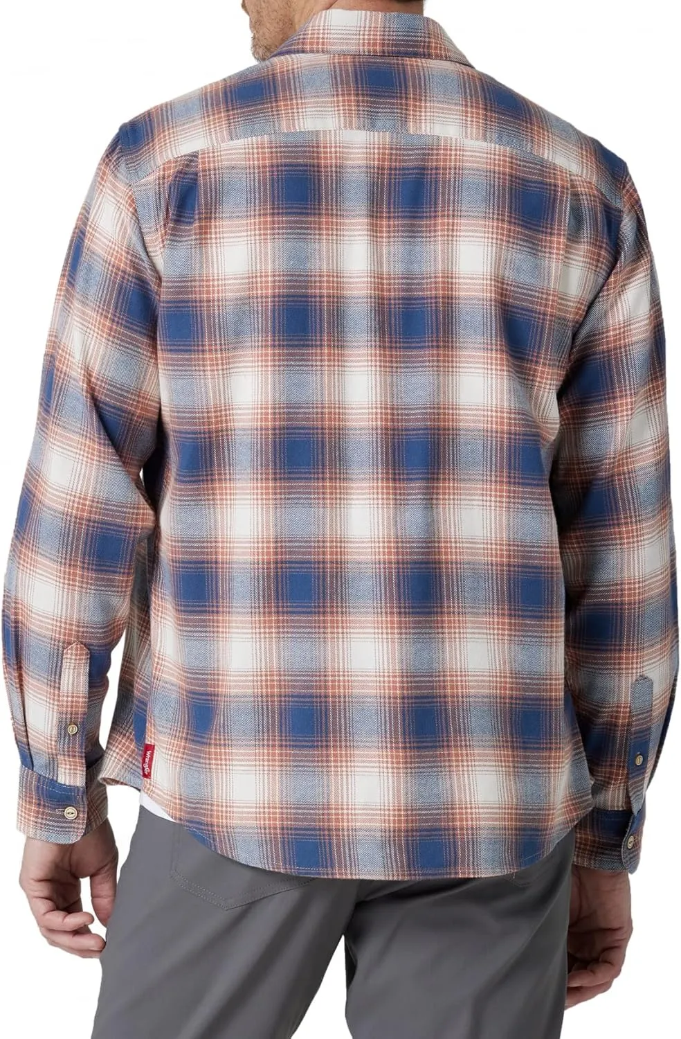 Wrangler Authentics Men's Cloud Flannel Woven Shirt
